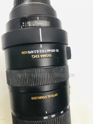 Sigma Lens 50-500mm