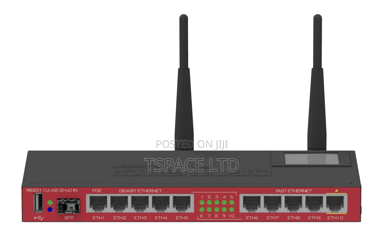 Mikrotik Routerboard Rb2011uias-2hnd-in Wifi 2.4ghz, Case, Poe, L5