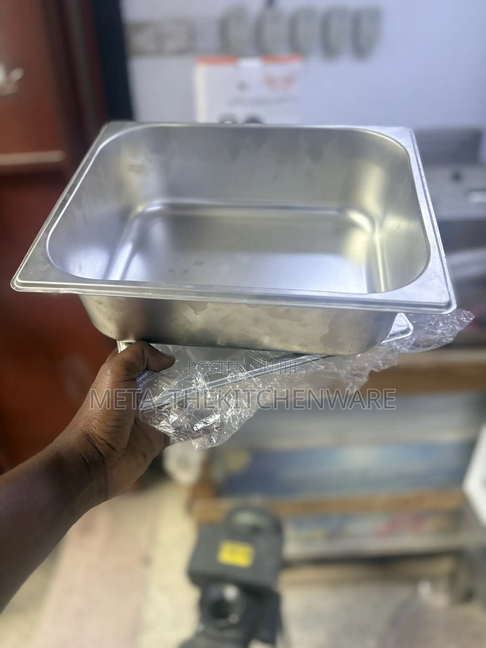 Commercial Stainless Steel Food Gn Pans With Covers / Inset