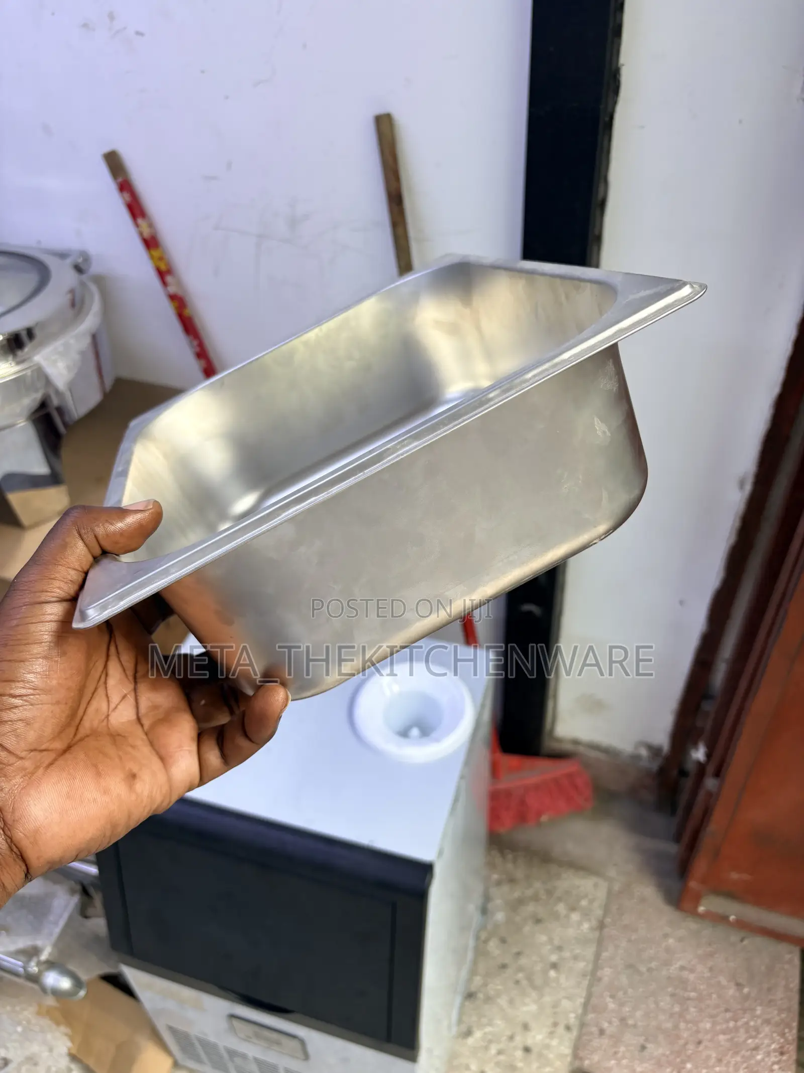 Commercial Stainless Steel Food Gn Pans With Covers / Inset