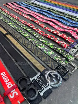 Luxury Belts Brand Fendi and Gucci Limited Premium