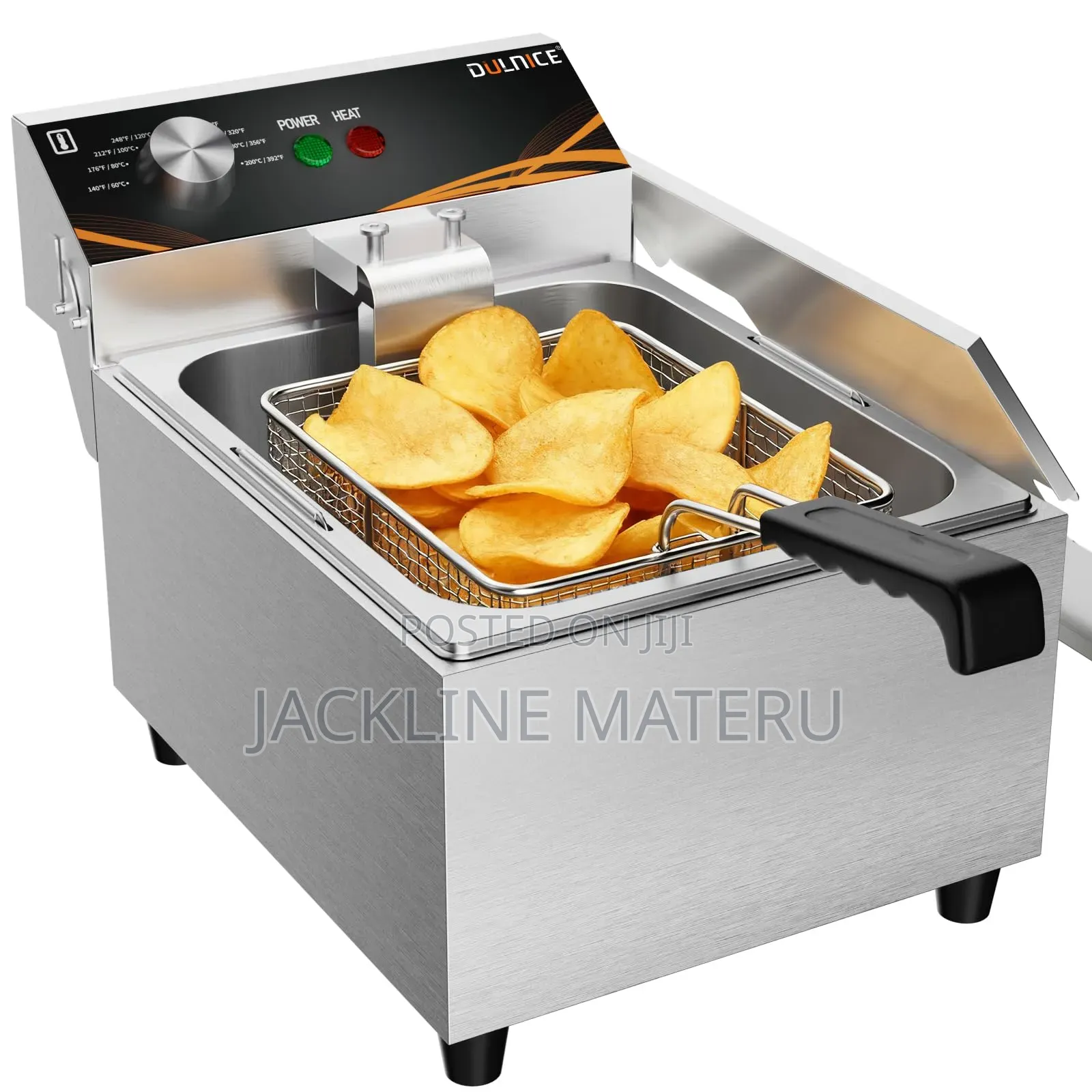 Ei Commercial Gas Fryer 6ltr