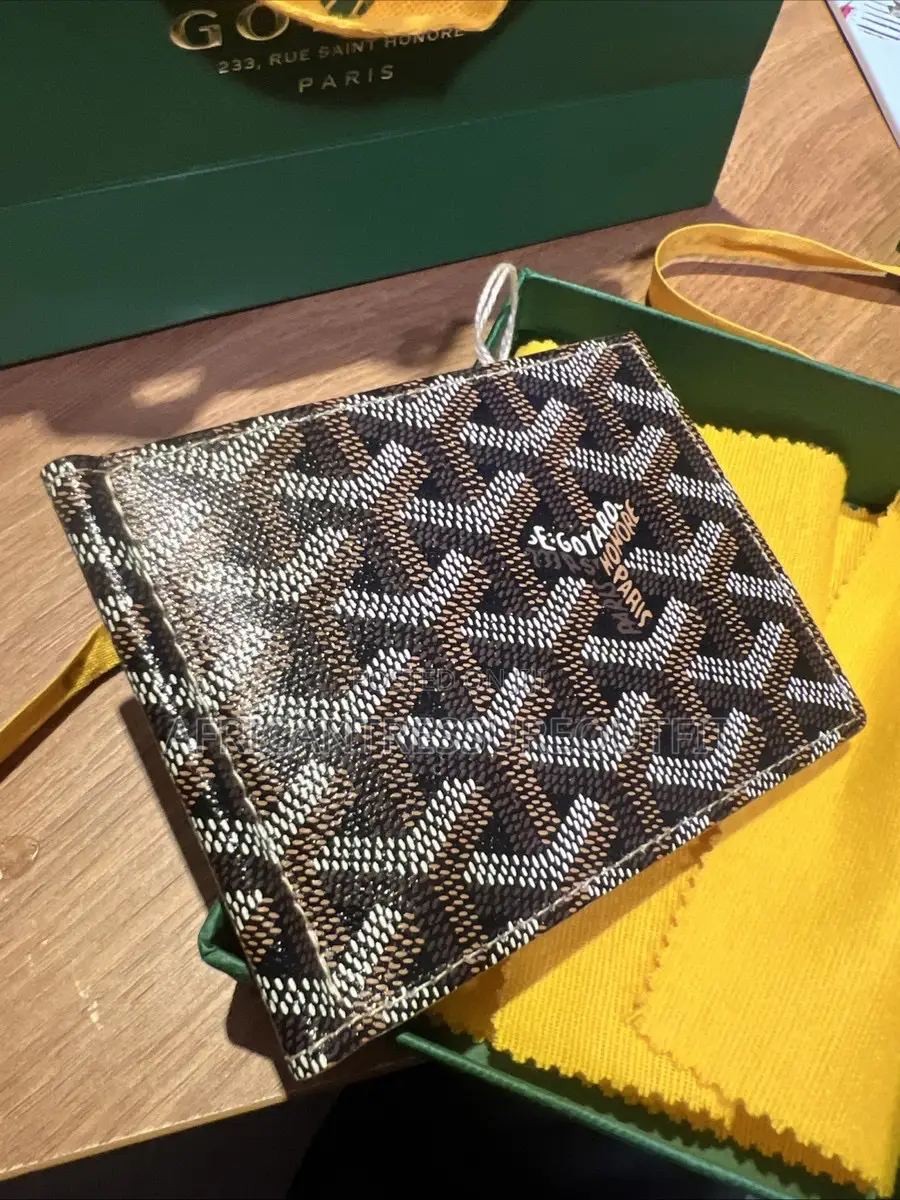 Goyard Wallet /Cardholder Design Luxury Leather Hood Signatures Canvas