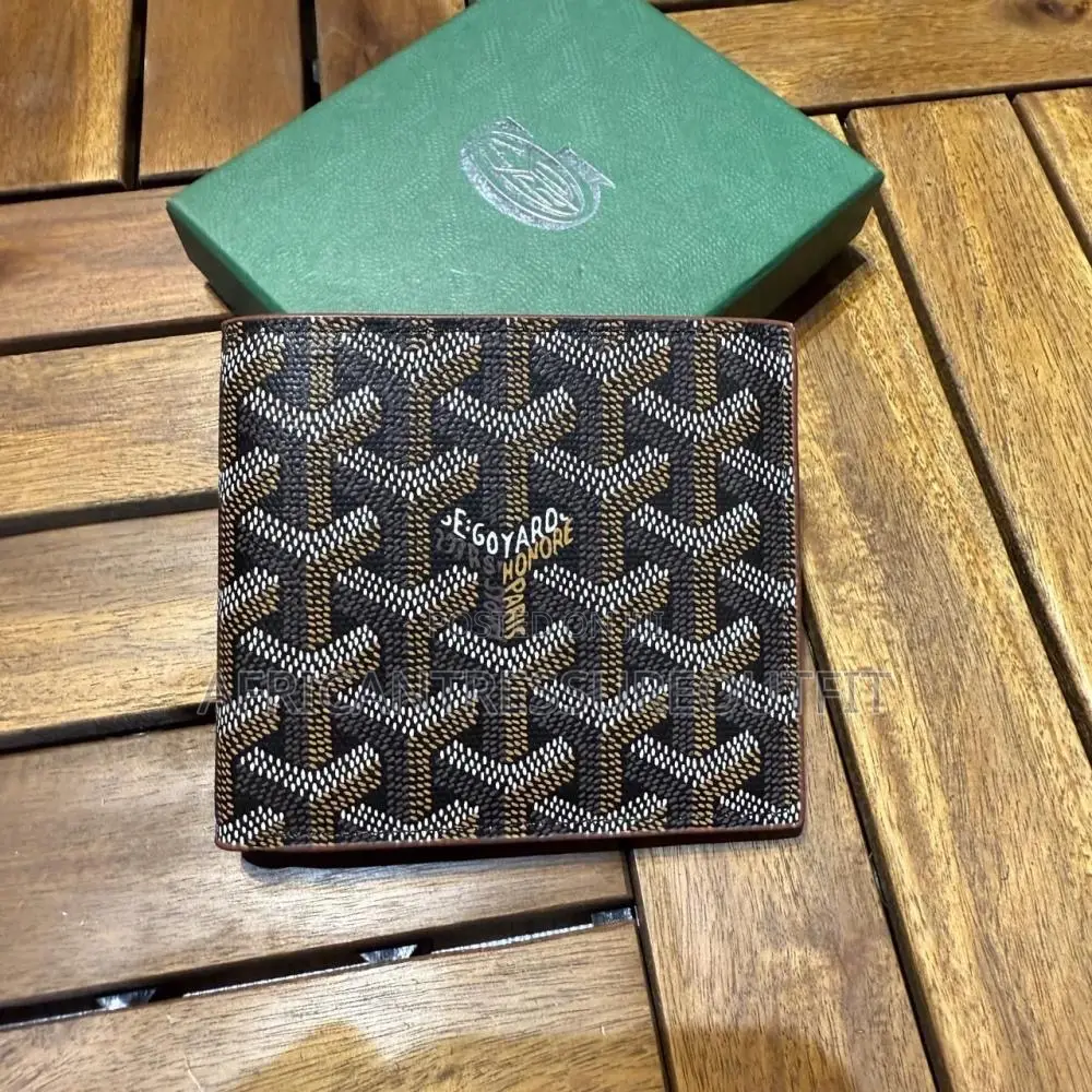 Goyard Wallet /Cardholder Design Luxury Leather Hood Signatures Canvas