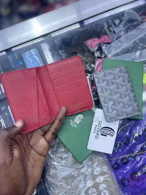Goyard Wallet /Cardholder Design Luxury Leather Hood Signatures Canvas