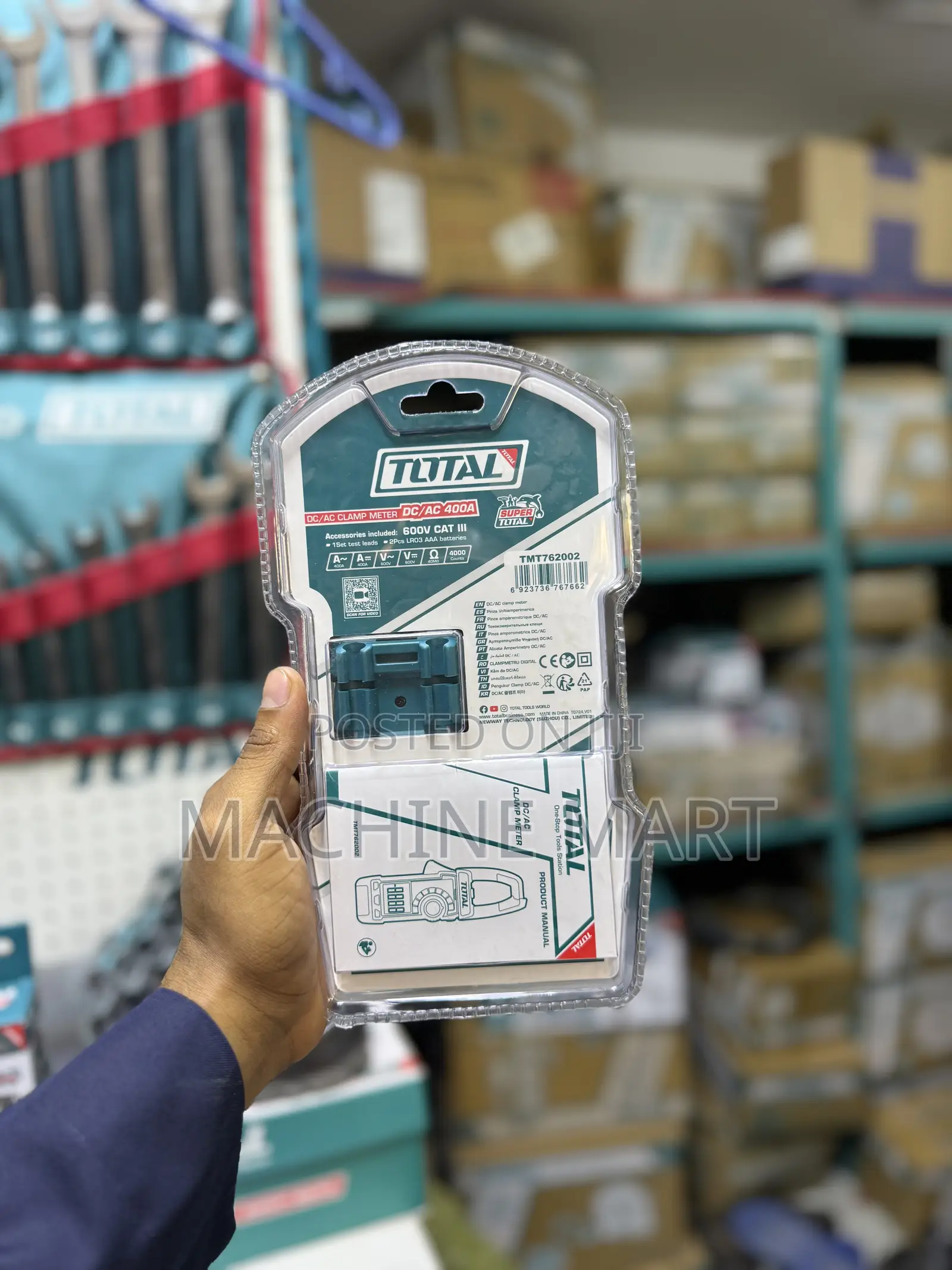 Dc/Ac Clamp Meter 400a