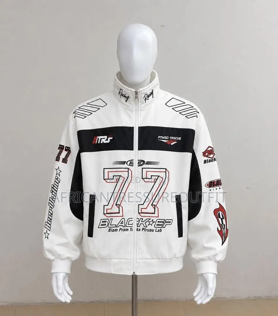 Oracle Leather Red Bull Racing Jackets Details on the Sleeves