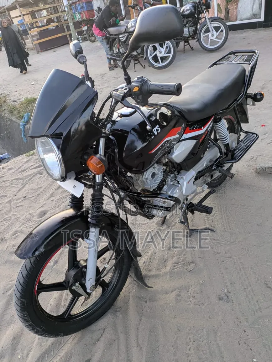 TVS HLX 125 2025 Black