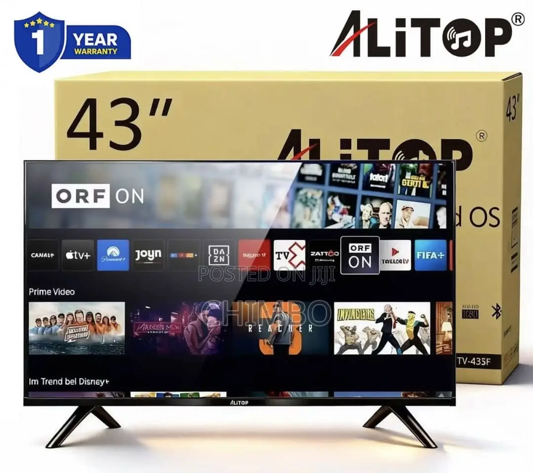 Alitop 43” Smart Tv