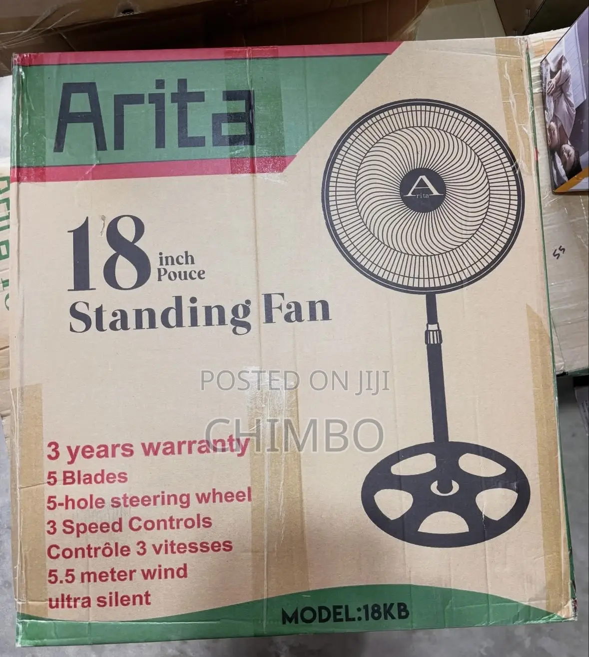 Arita Standing Fan