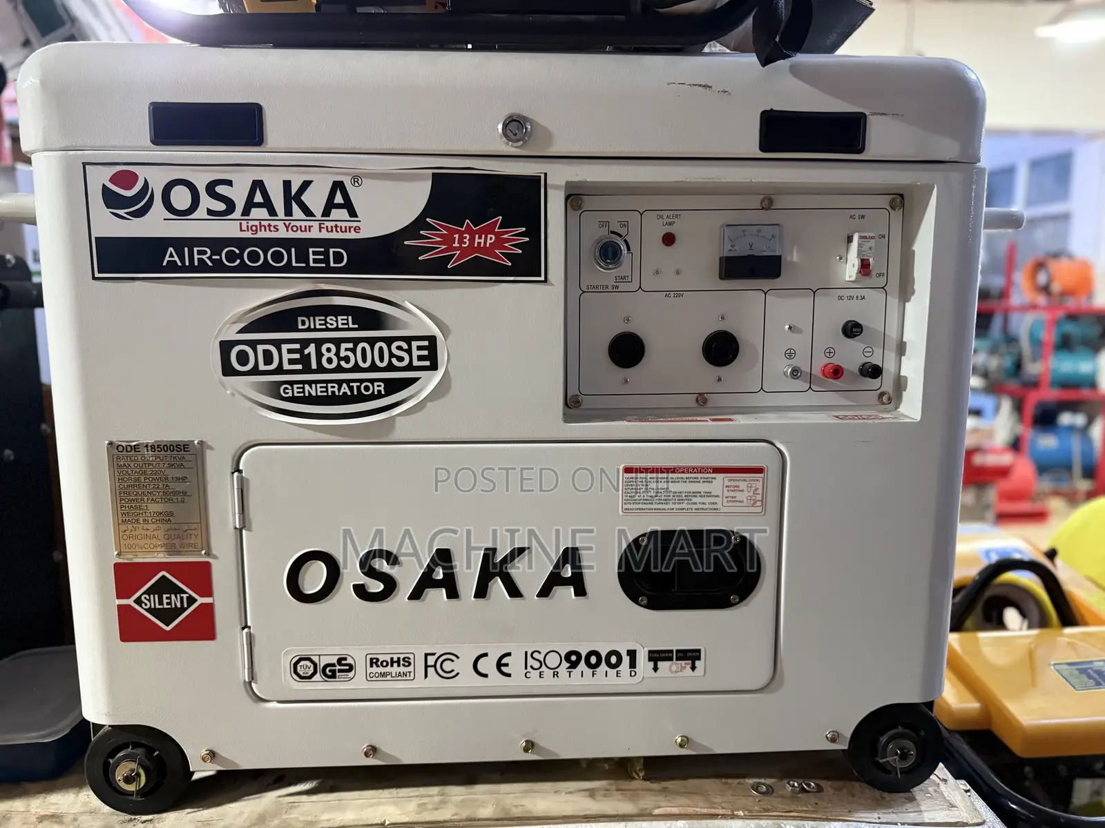 Diesel Generator 7.5kva Osaka