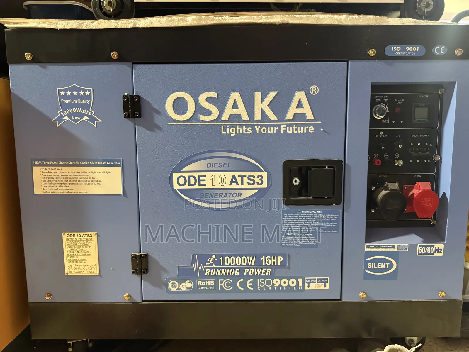 Diesel Generator 10kva Osaka