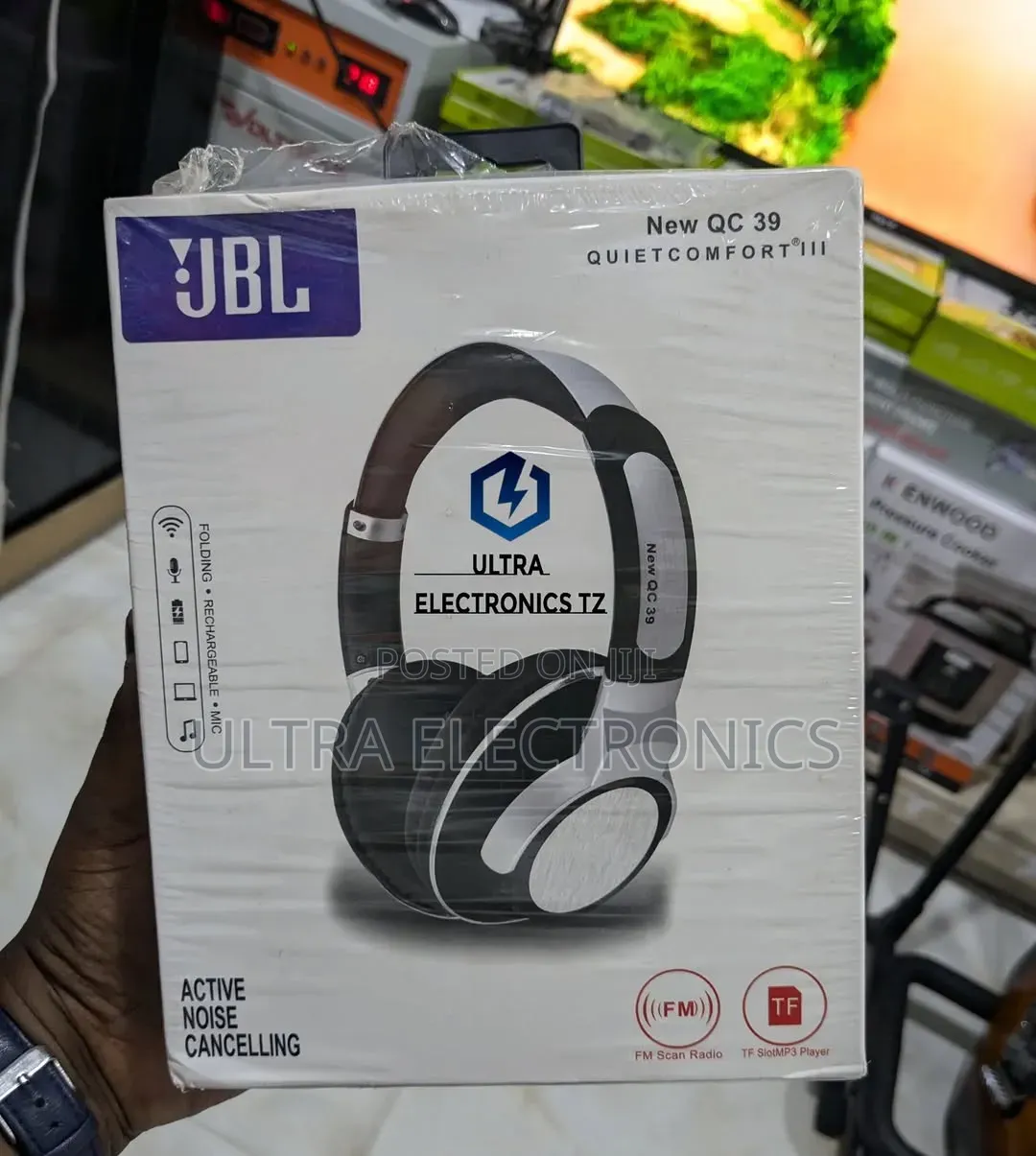 Powerful Foldable JBL Wireless Headphone Qc 39
