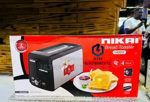 Original Nikai Bread Toaster 4 Slices Toaster With Power 1400w