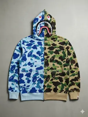 Bape Camo Shark Full Zip Hoodie Collection