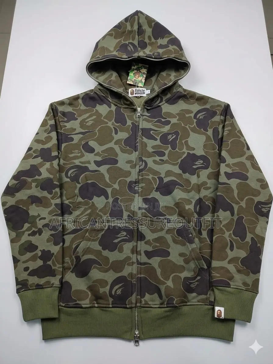 Bape Camo Shark Full Zip Hoodie Collection
