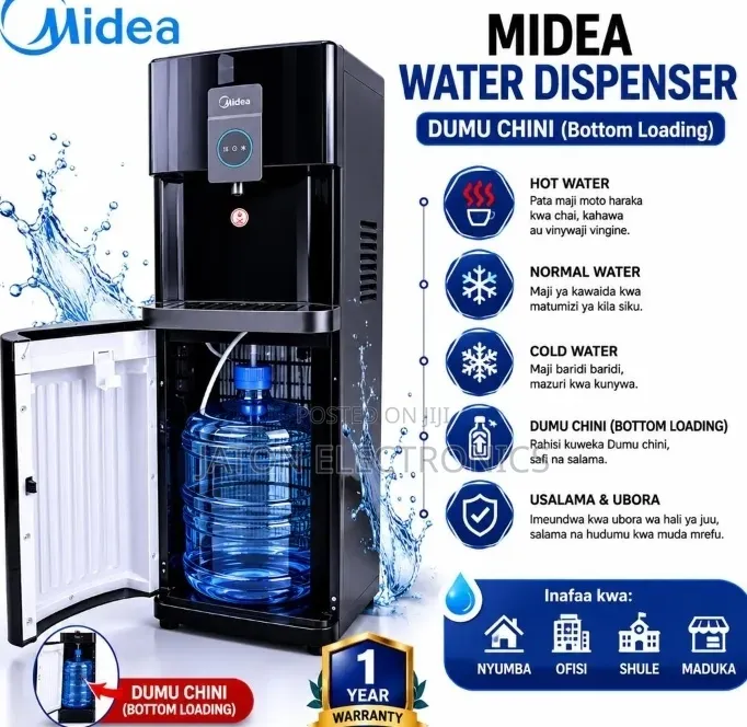 Midea Water Dispenser Ya Kuweka Dumu Chini Kwa