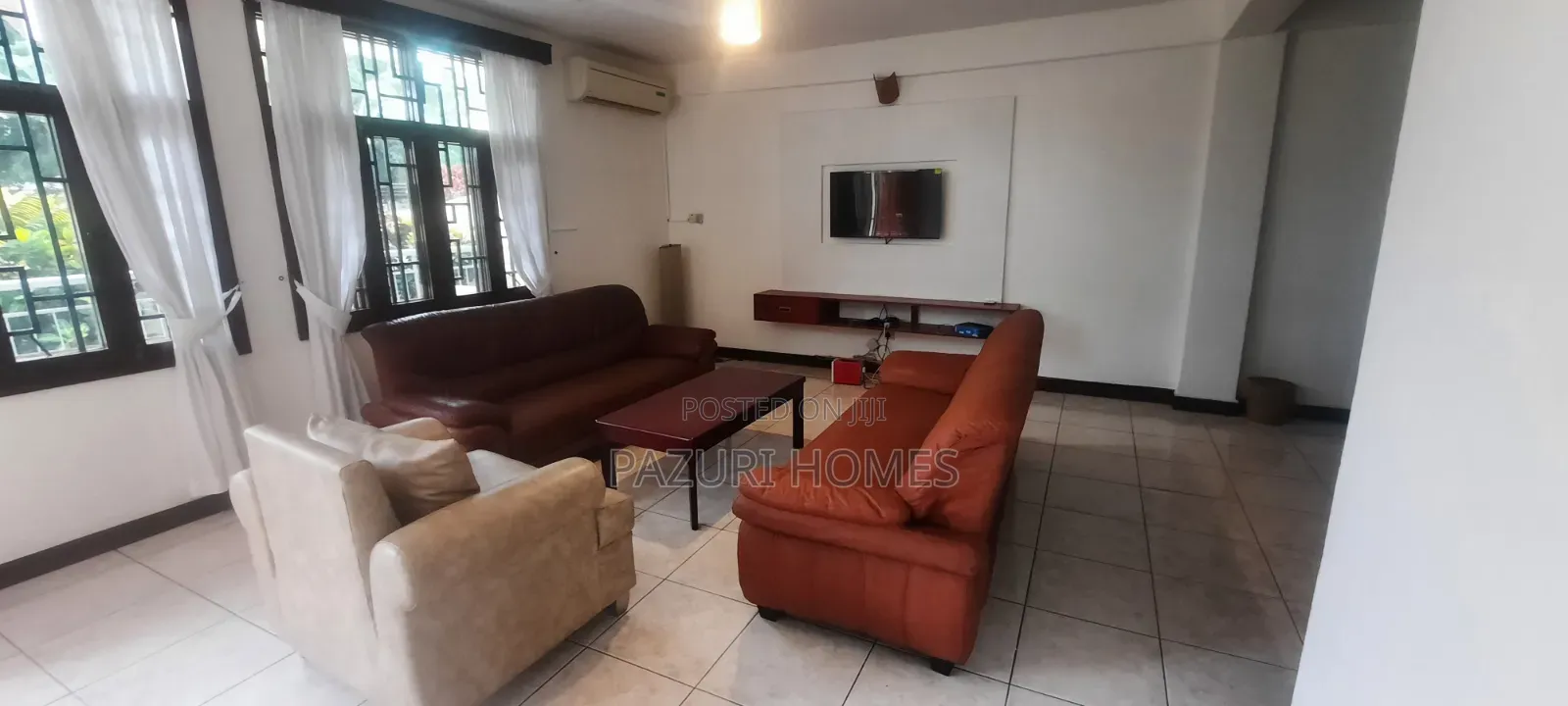 Furnished 3bdrm Apartment in Masaki for rent