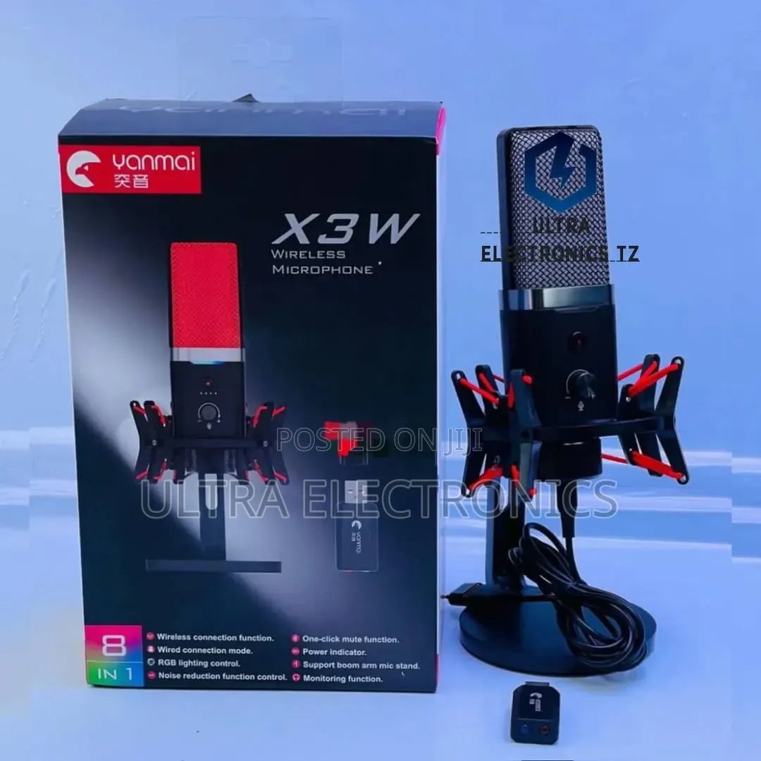 Yanmai 8 in 1 Wireless Microphone