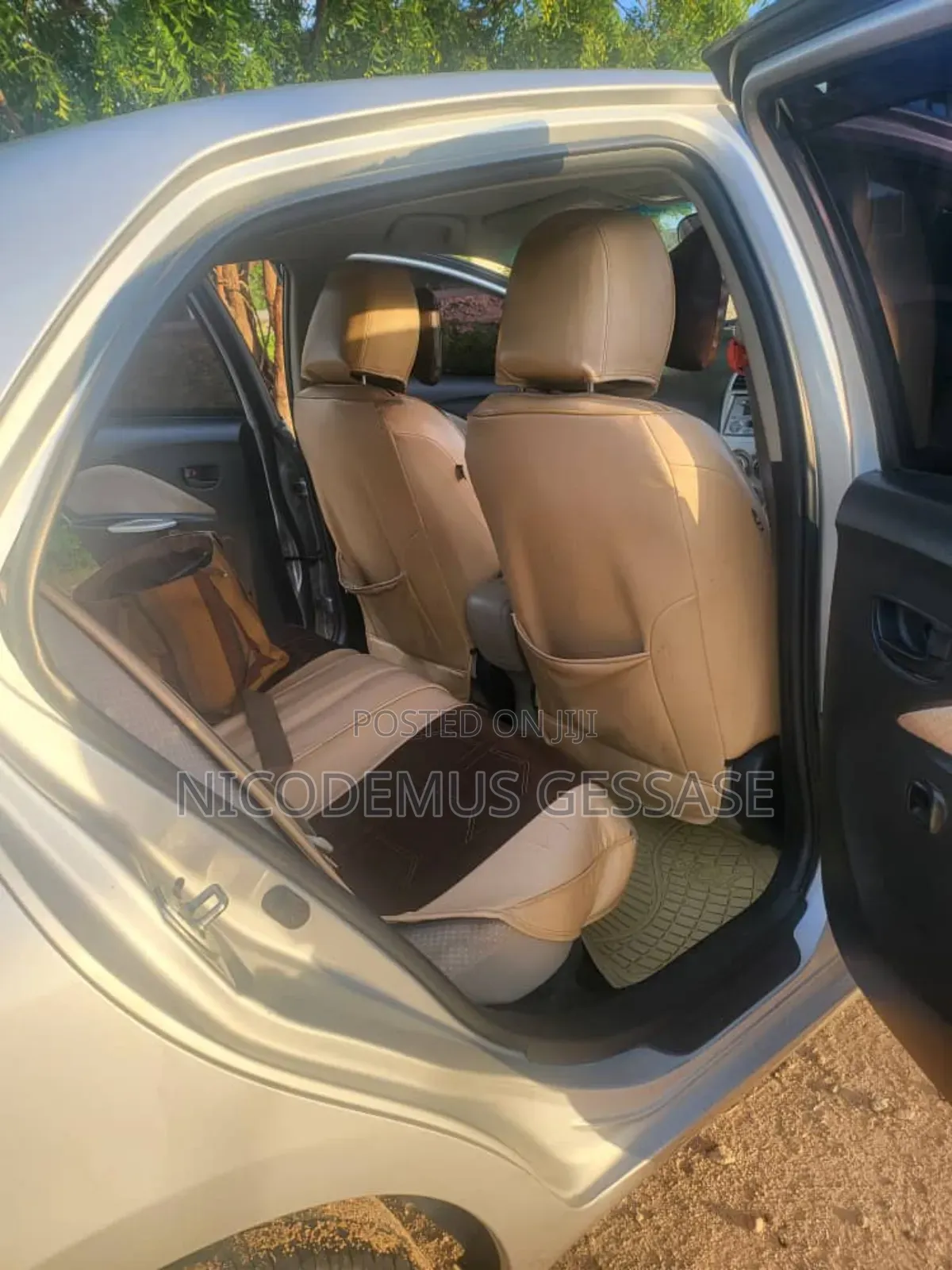 Toyota Belta 2007 Silver
