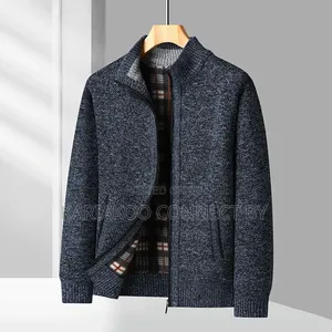 Premium Men’S Fleece-lined Zipper Cardigan Jackets.