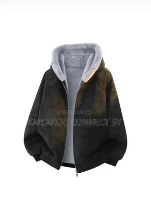 ​ Smart Warm! Jaketi Za Kisasa Za Suede Zenye Kofia Na Manyoya