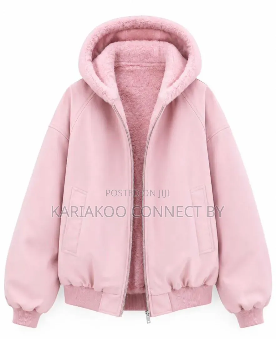 ​ Smart Warm! Jaketi Za Kisasa Za Suede Zenye Kofia Na Manyoya