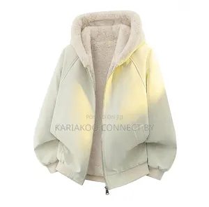 ​ Smart Warm! Jaketi Za Kisasa Za Suede Zenye Kofia Na Manyoya