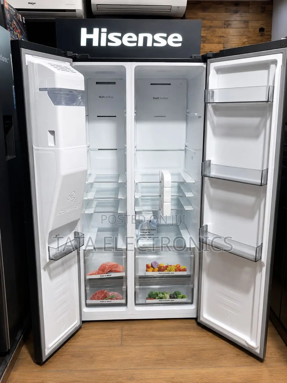 Hisense Refrigerator Rs528p5gb – 535l