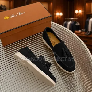 Viatu Vya Kifahari Vya Suede Loafers (Tassel Design)