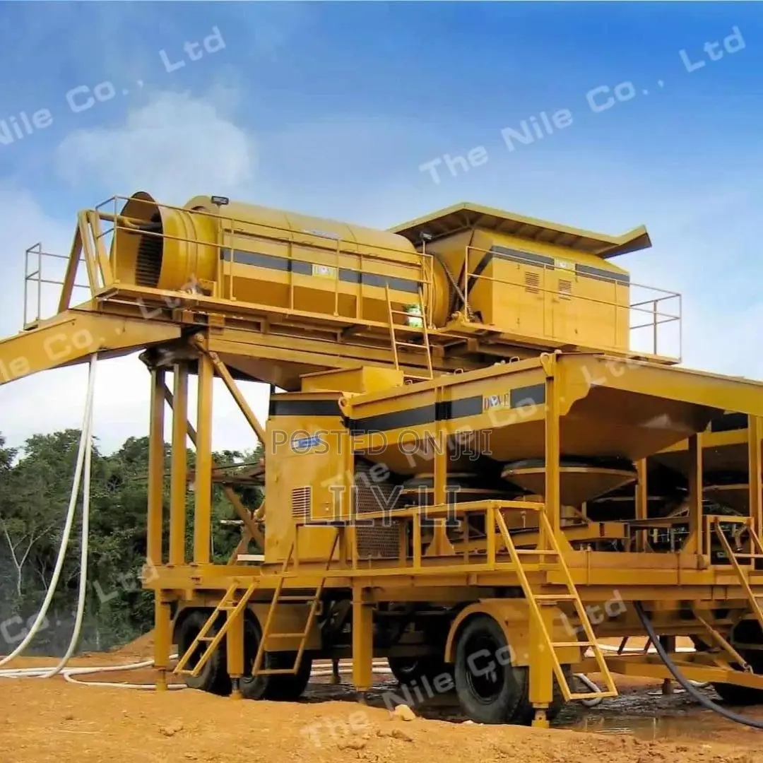 Tramol Gold Mining Wash Plant Durable For Tough Conditions