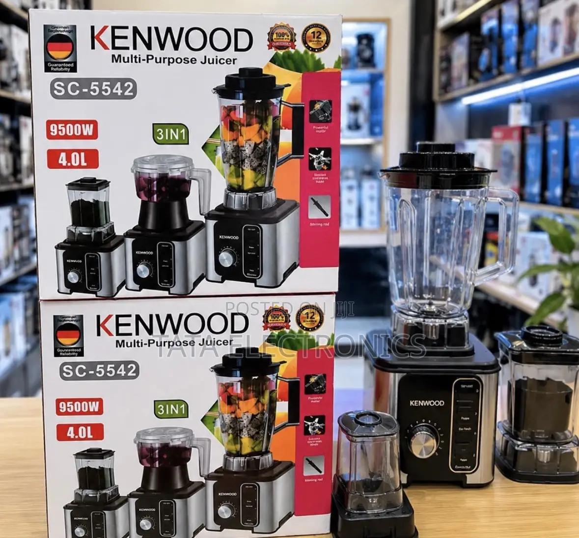 Kenwood Heavy Duty Blender 3 in 1