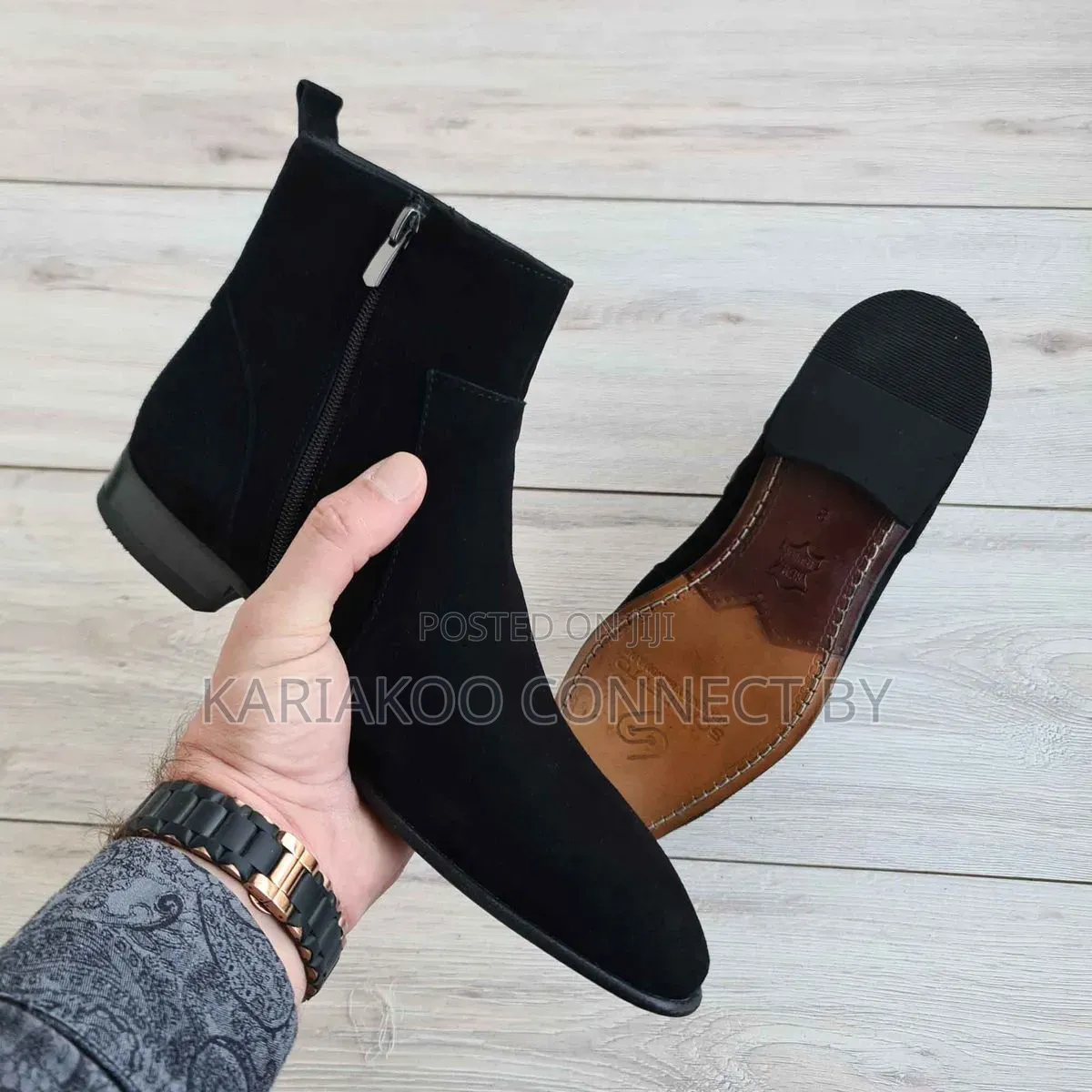 Muonekano Wa Kitofauti! Mabuti Ya Kijanja Ya Suede