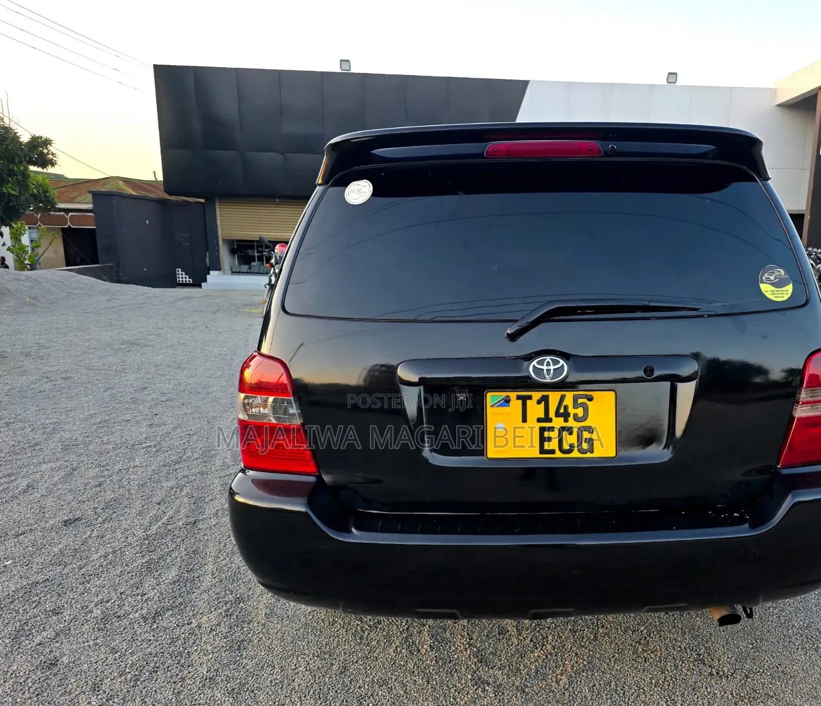 Toyota Kluger 2012 Black