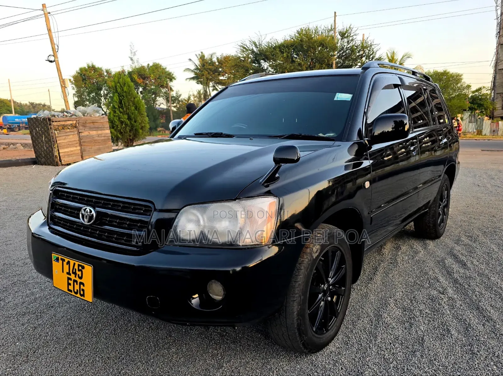 Toyota Kluger 2012 Black