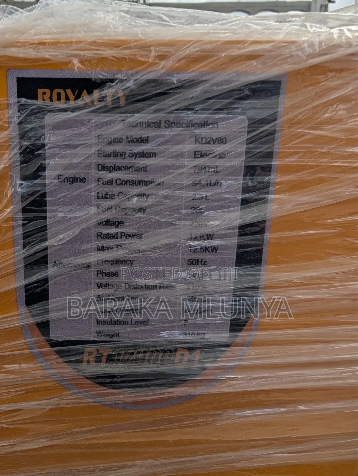 Royalty Rt12000d1 2piston