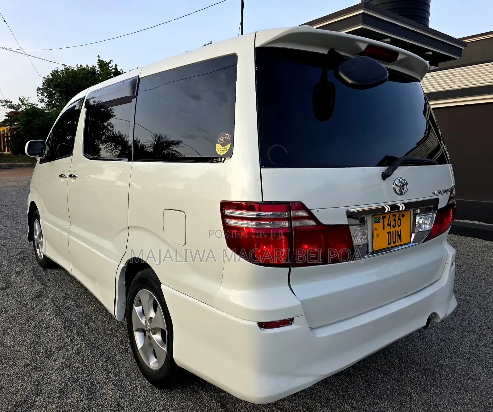 Toyota Alphard 2008 White
