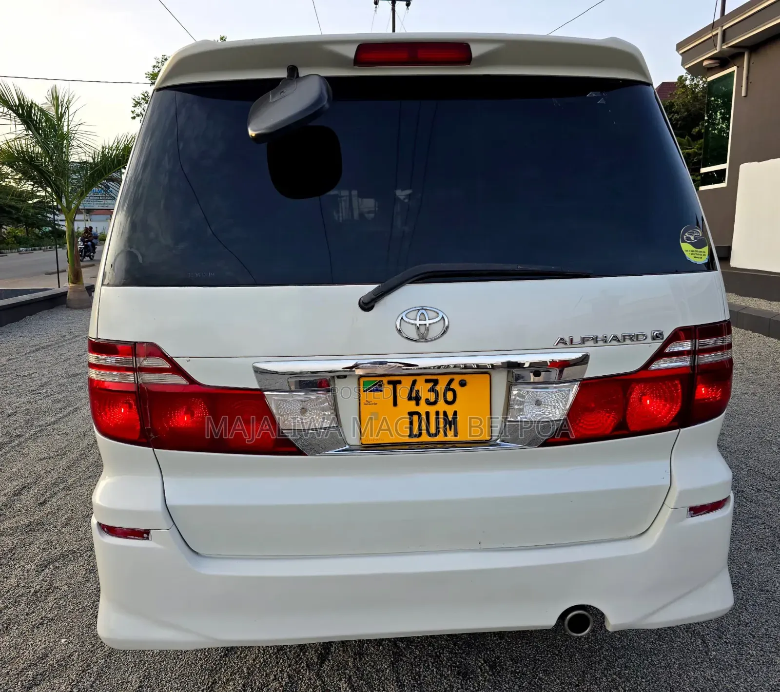 Toyota Alphard 2008 White
