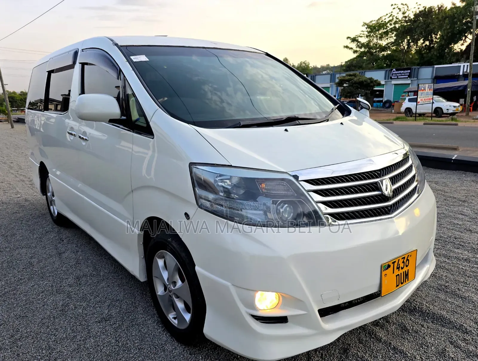 Toyota Alphard 2008 White