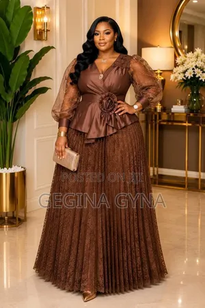Elegant and Classy Dress Available Karibuni Sanaa Sana