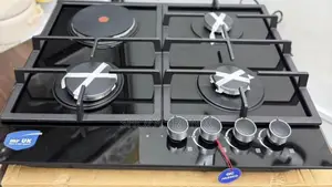 Mr Uk Gas Hob 3plates Gas+1electric Plate