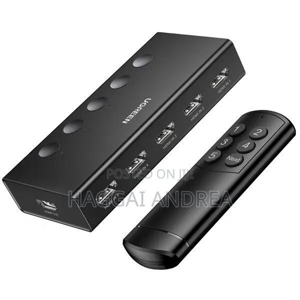 Ugreen Cm568 5-in 1-Out Hdmi Switcher