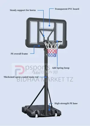 Adjustable Basketball Hoop