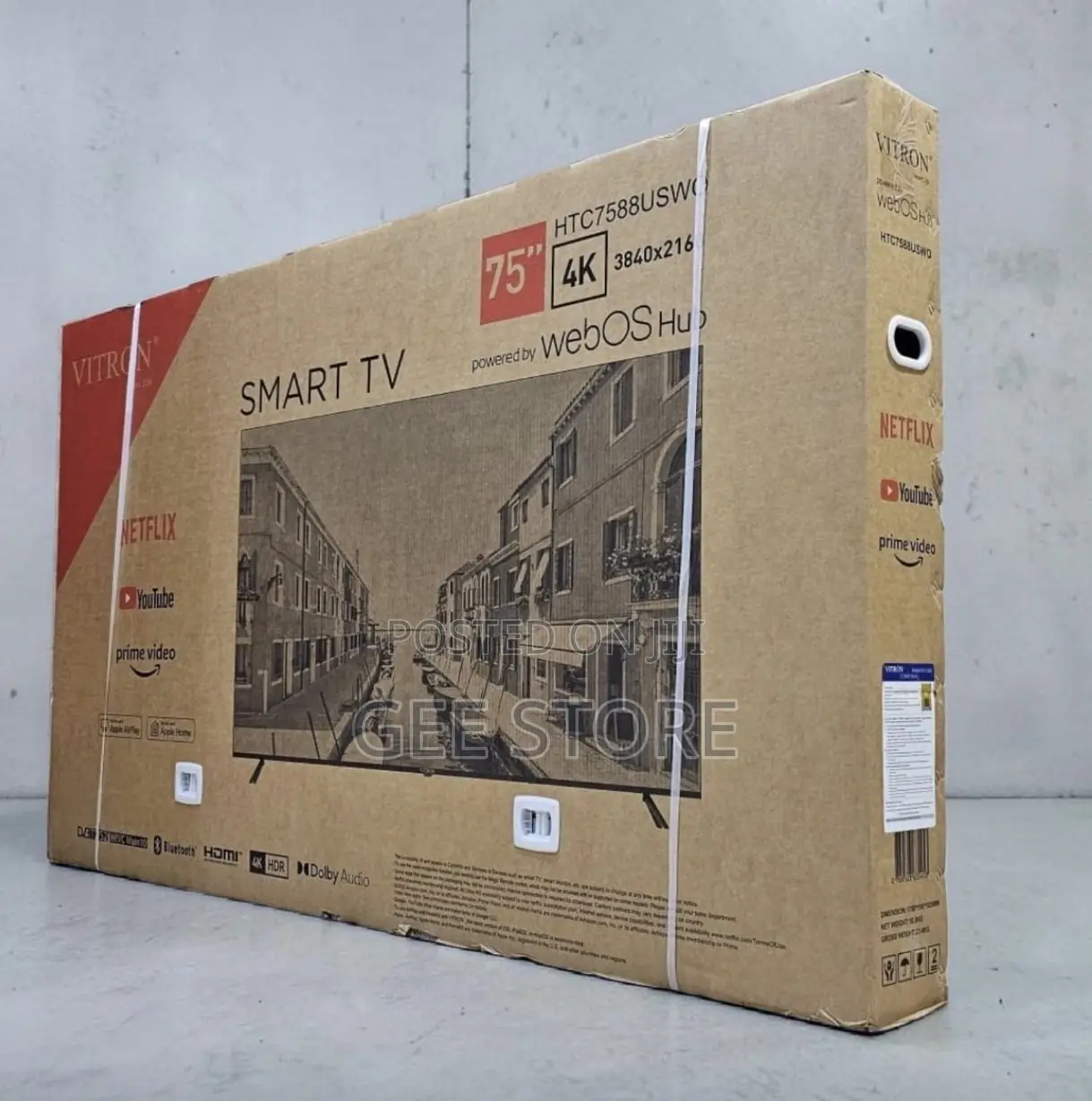 Vitron Smart Tv Frameless 75inches