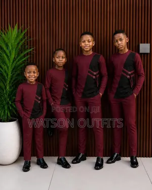 5 Colours Kids Safari Suits or Kaunda Suti or Suti Za Watoto