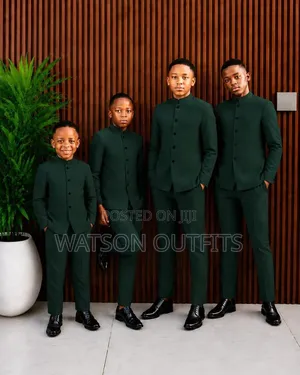 5 Colours Kids Safari Suits or Kaunda Suti or Suti Za Watoto