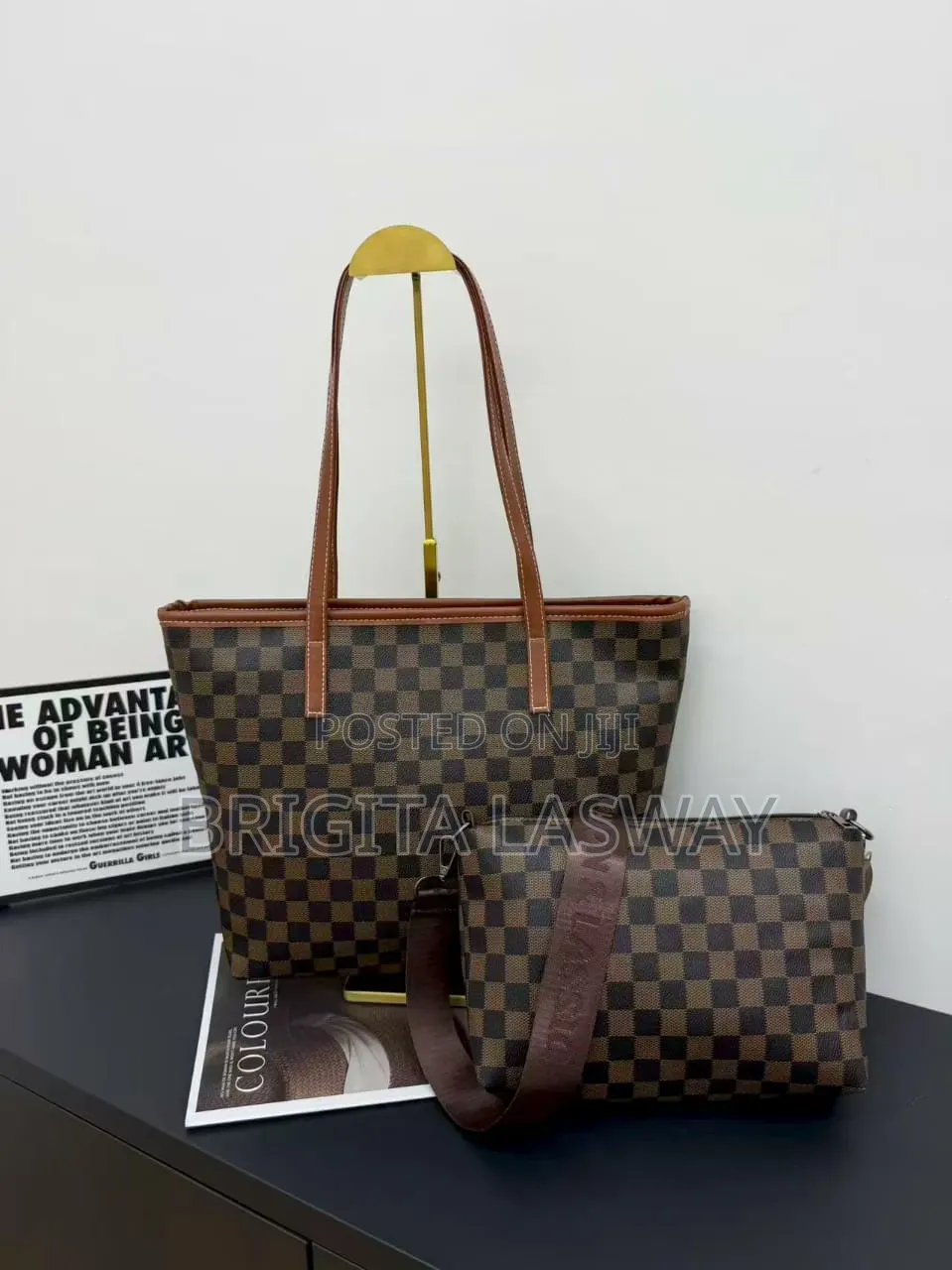 Pochi 2-in-1 Mpya | Tote Na Shoulder Bag Rangi Zipo 3