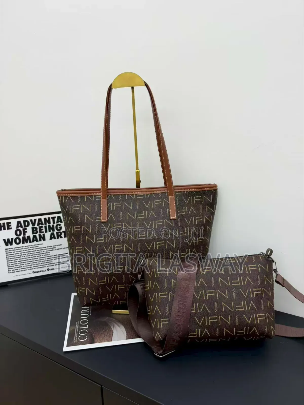Pochi 2-in-1 Mpya | Tote Na Shoulder Bag Rangi Zipo 3