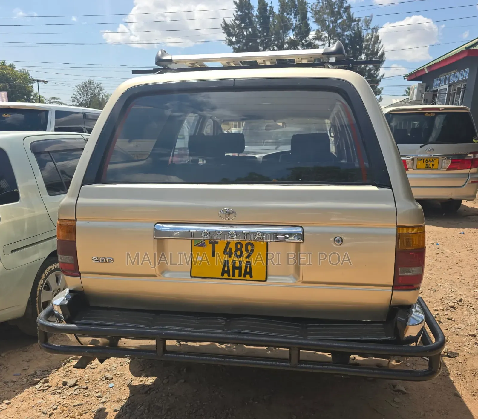 Toyota Hilux Surf 2002 Gold