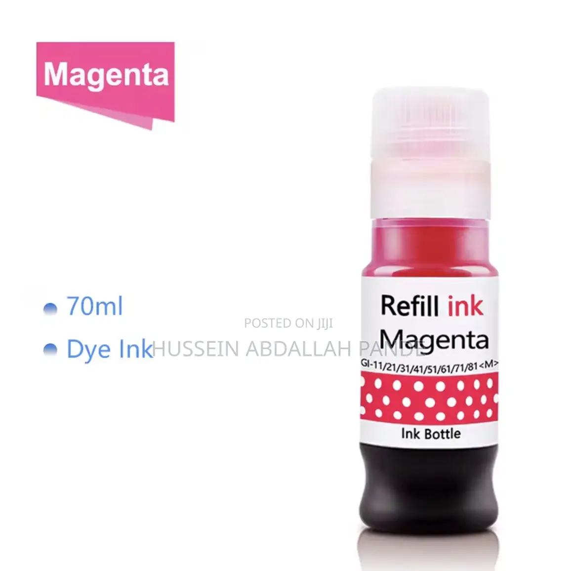 Refill Ink Kit for Canon Gi-11 21 41 Pixma